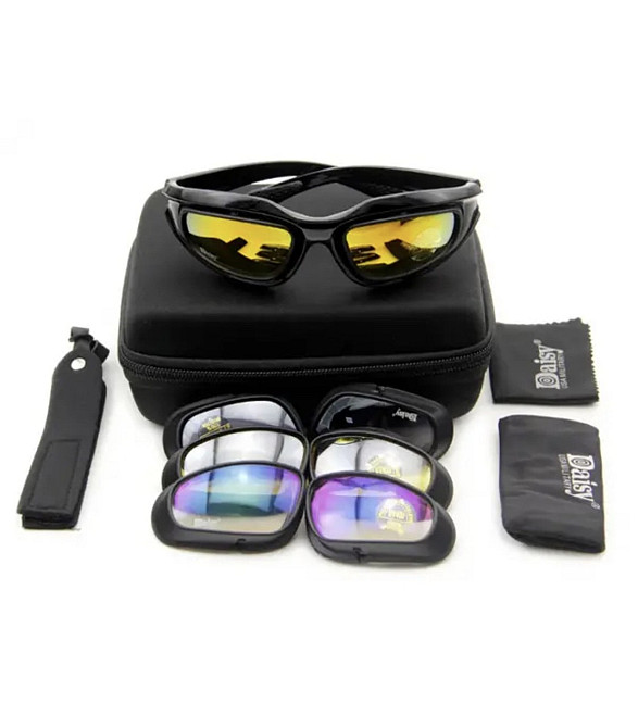 Тактические очки Daisy C5 Desert Storm Днепр - изображение 2