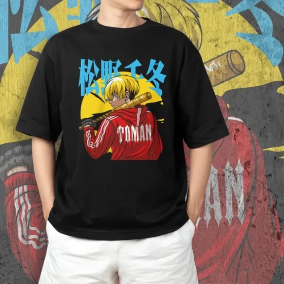 Футболка чоловіча з  принтом Токийские Мстители Чифую Мацуно Розмір 48 Дніпро