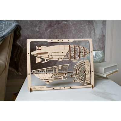 Конструктор Ugears Цепелін 2.5D (6337512) Вінниця - фото 12