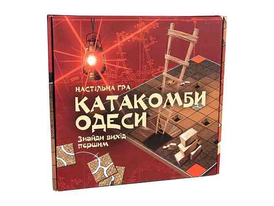 Настільна гра Катакомби Одеси розважальна укр мовою 30285 ТМ STRATEG   Solmir Київ