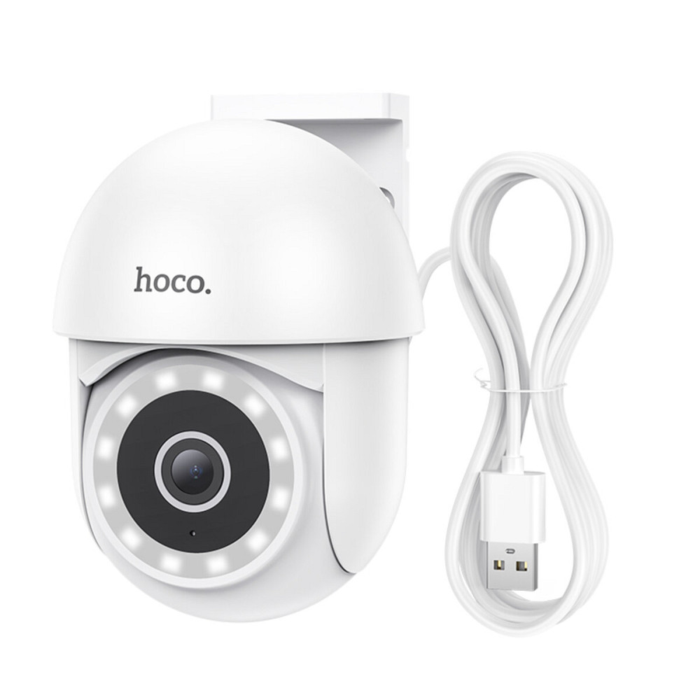 IP-камера відеоспостереження HOCO D2 outdoor PTZ HD camera White (6942007611688 ) Київ - фото 1