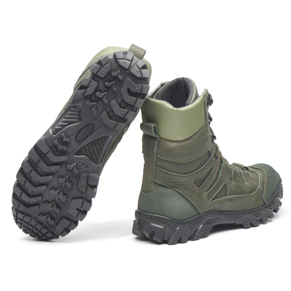 Зимові теплі тактичні високі берці хакі 41 (26.5) Харків - фото 6