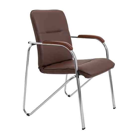 Офісне Конференційне Крісло Chair Samba CF Хром Коричневий Київ