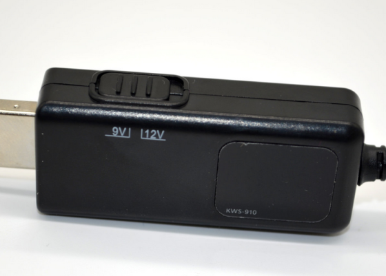 USB 5V to DC 9V 12V 5.5x2.1 кабель живлення Вінниця