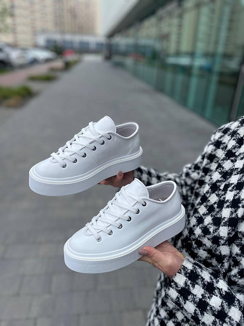 Molly Кроссовки женские MOLLY белые натуральная кожа 37-39 размеры (5379) Коломыя - изображение 7