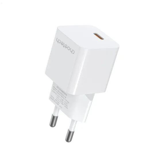 Мережевий зарядний пристрій Choetech PD5010 PD20W GAN USB-C White (43-00120) Киев