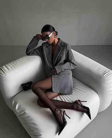 Жіночий стильний трендовий пальто-піджак на підкладці шерсть Одеса