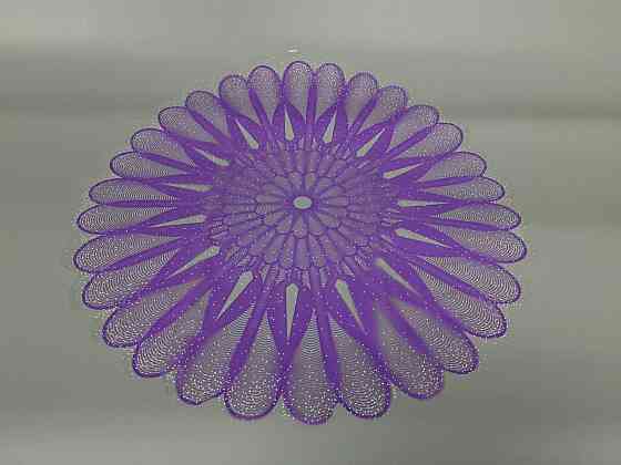 Серветка для квітів діаметром 60 см з рис, 100 шт No 336 (8) (100 шт.) Харків