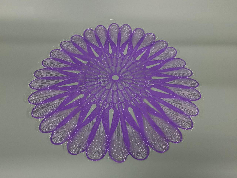 Серветка для квітів діаметром 60 см з рис, 100 шт No 336 (8) (100 шт.) Харків - фото 2