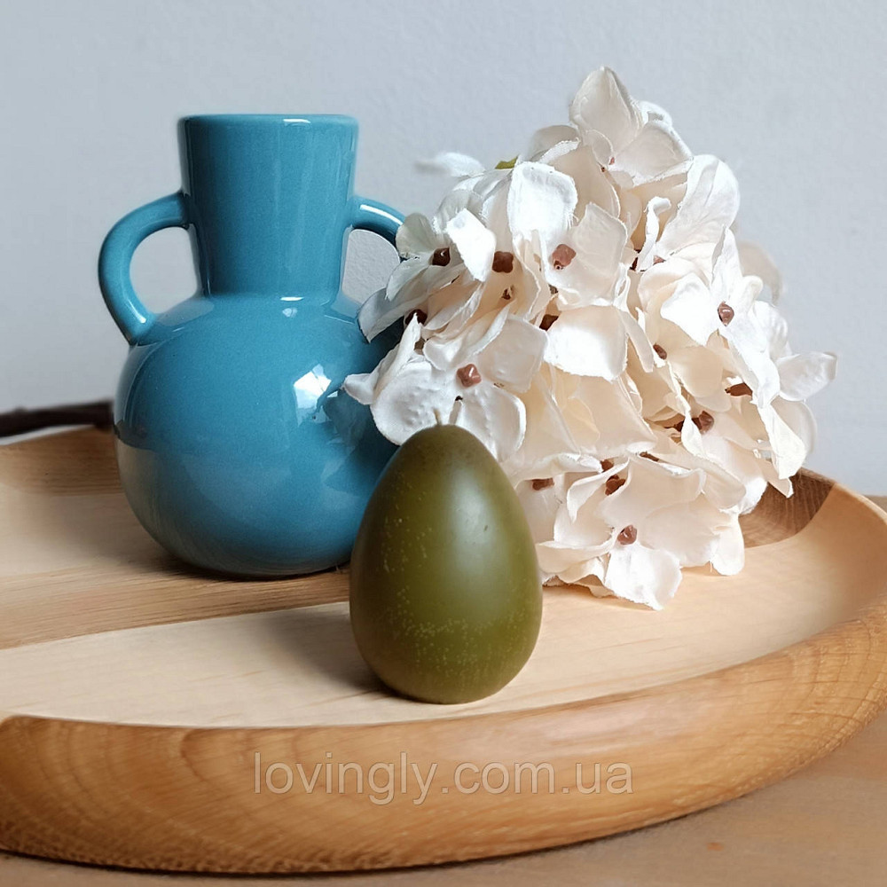 Пасхальная свеча в форме яйца 6*4 см Ирпень - изображение 2