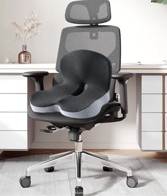 Подушка ортопедическая для сидения PS-03 Серый Киев - изображение 8