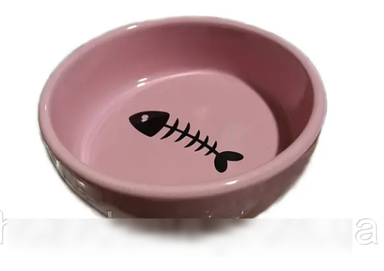 Миска керамическая Рыбка 11*11*4 см ZooMax Киев