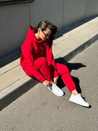 Теплый костюм женский Красный L/XL Харьков