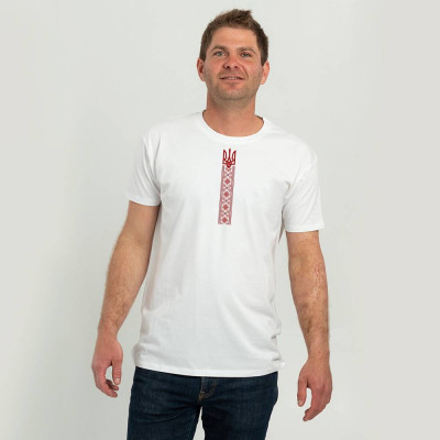 Футболка Sol's Regent Вишиванка стрічкою білий M (11380102/312M) Винница - изображение 1