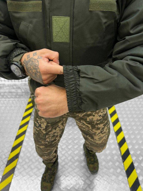 Бушлат чоловічий військовий армійський олива теплий - Одеса - фото 9