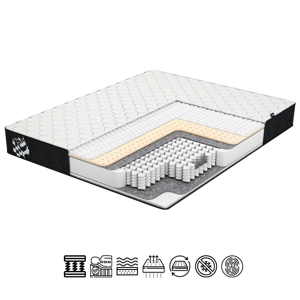 Ортопедичний матрац TM Family Bishop/Бішоп коекція Chess 140х200 Харків - фото 1