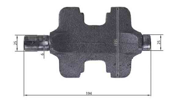 Балансировочный вал (верхний) SF-138-2 Мукачево