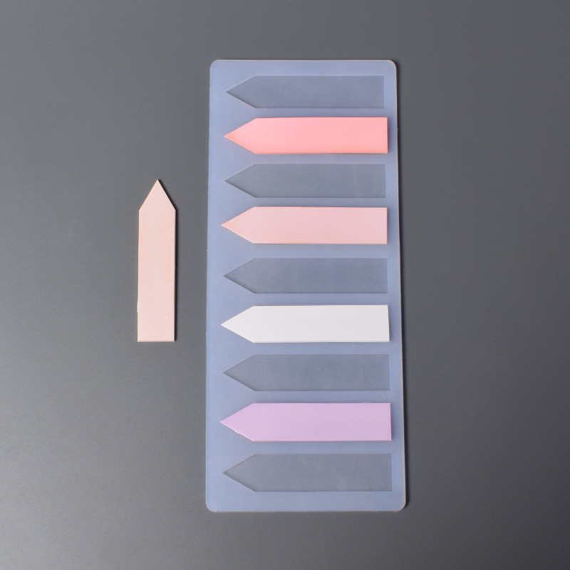 Силиконовая форма Таблички 24 на 10 см серый Киев - изображение 6