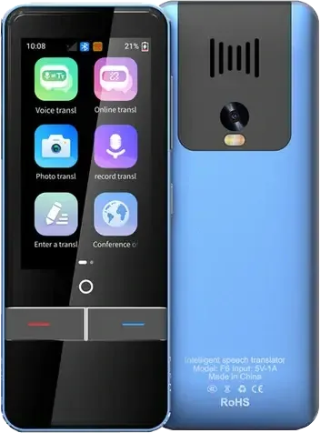 Портативний перекладач Jectse F6 з підтримкою 139 мов, сенсорним екраном, AI переклад, голосовий і фото переклад Київ - фото 1