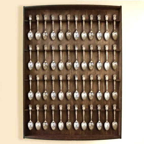 Полиця для колекції ложок "Алексіс" капучино Миколаїв - фото 1