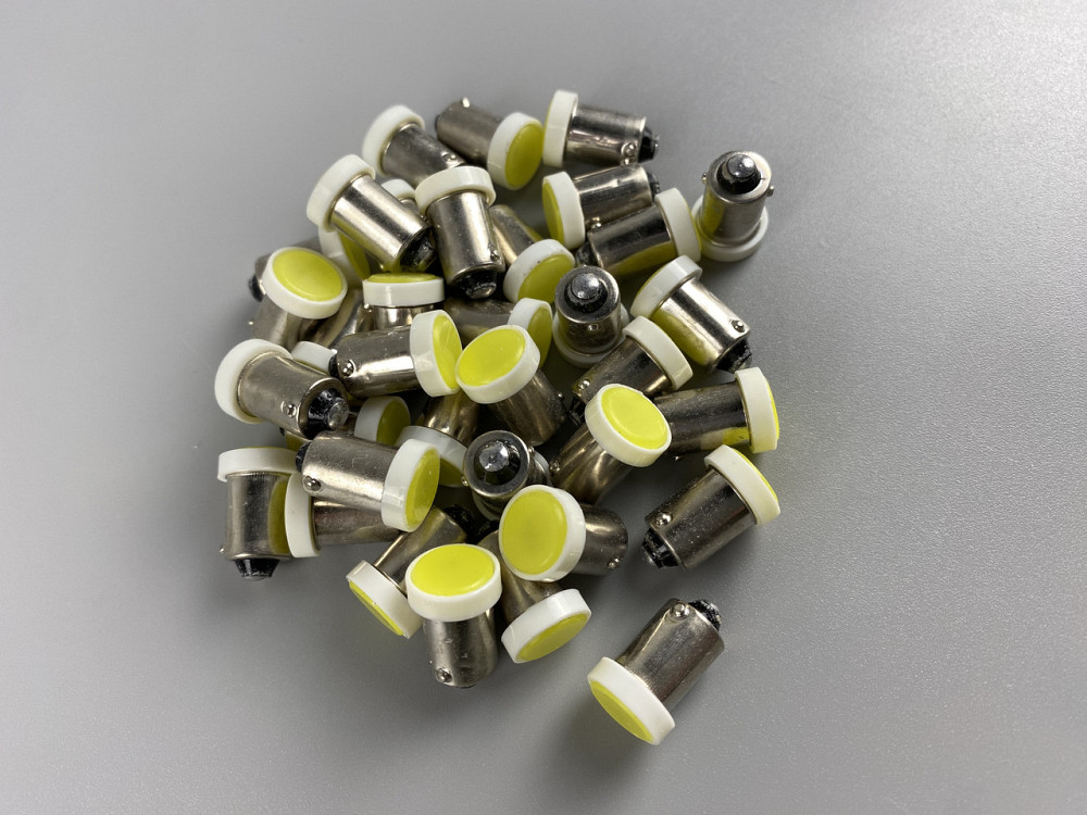 Лампа LED габаритних вогнів і панелі приладів 12V COB chip цоколь BA9S, лампа для внутрішнього освітлення авто Мукачево - фото 9