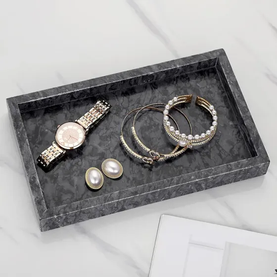 Прямокутний органайзер з натурального мармуру 25*15*3см Луцк