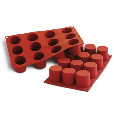 Форма для выпечки Silikomart "Циліндр" d 48 мм, h 50 мм (SF098/C) Винница - изображение 1