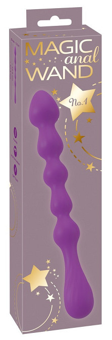 Анальний стимулятор - Magic Anal Wand No.1 Purple Sex Aura Київ - фото 1