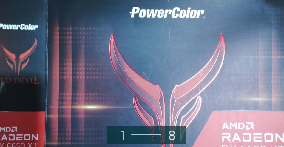 Видеокарта Radeon Rx6650xt Power Color RED Devil. Киев - изображение 8