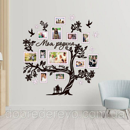 Семейное дерево My family на 12 фото рамок, Родовое дерево My family Вижница - изображение 5
