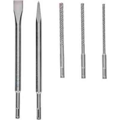 Набор сверл Bosch SDS-Plus-5X + Зубила (2.607.017.515) Винница