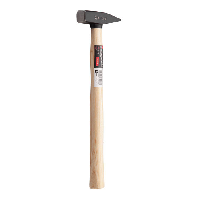 Молоток слесарный, 200 г, ручка из ясеня INTERTOOL HT-0251 Киев - изображение 8