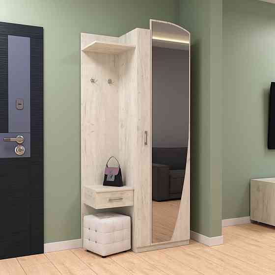 Прихожая Соло-1, Дуб Крафт Білий, 1000/400/2140 Львов