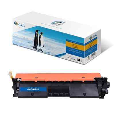 Картридж G&G Canon 051H Black 4.1K (G&G-051H) Винница