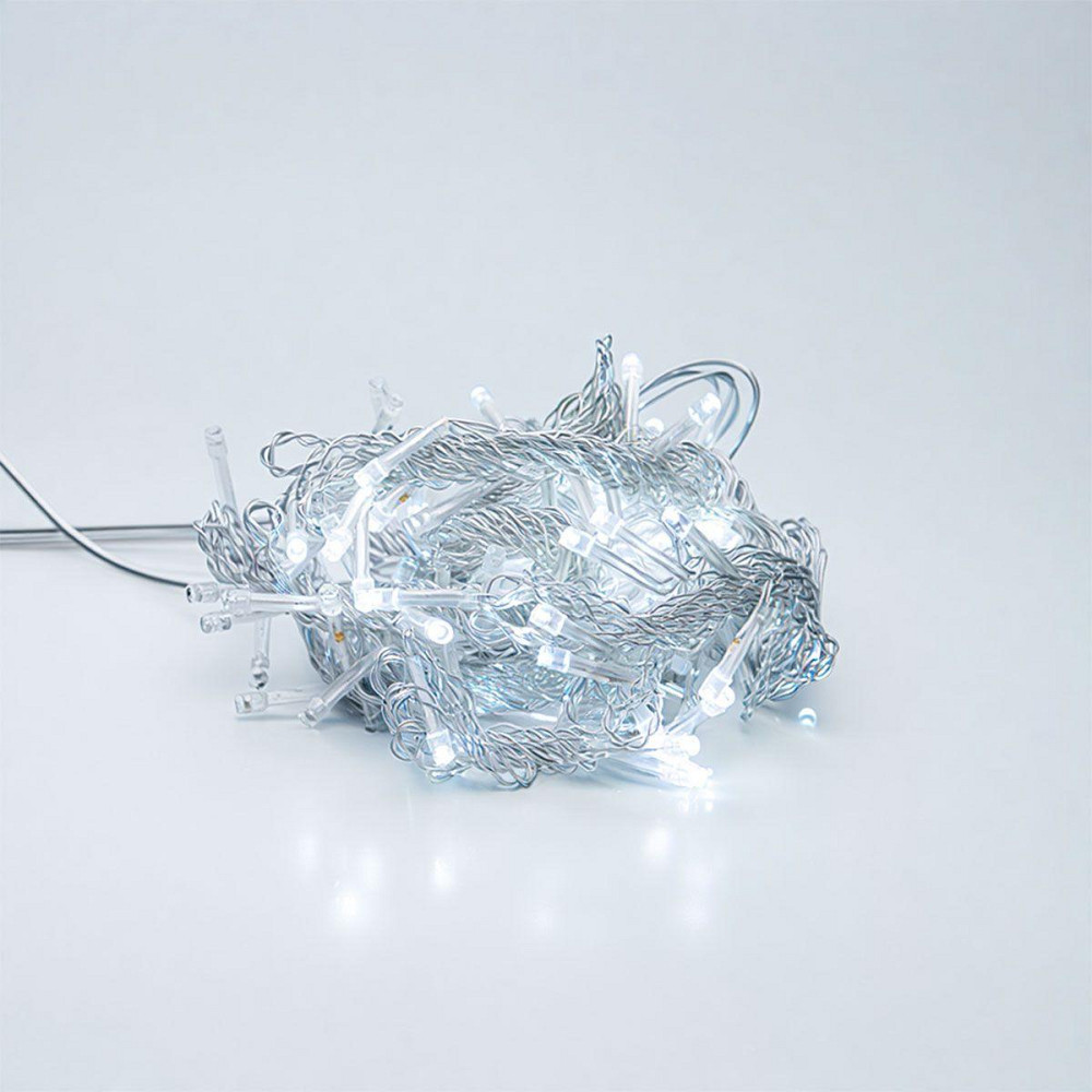 Гірлянда-щора 2х2 м, 80 LED, білий провод Київ - фото 2