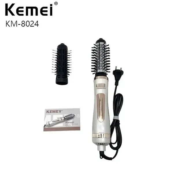Фен-стайлер Kemei KM-8024 1000 Вт 3 температурних режими 2 швидкості, насадки концентратор, дифузор Київ - фото 7