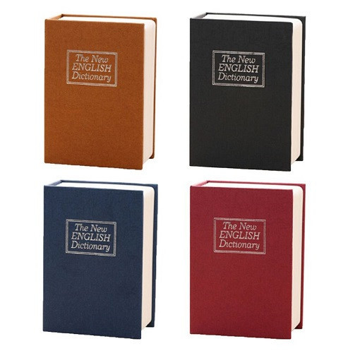 Сейф книга, скринька міні сейф для грошей, схованка книга M 240x155x55мм Київ - фото 1