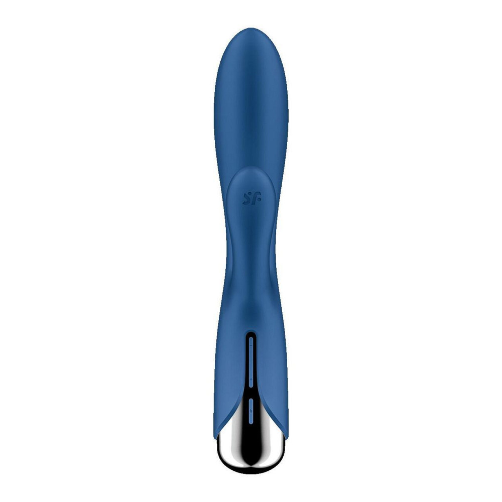 Вібратор-кролик з ротацією Satisfyer Spinning Rabbit 1 Blue, 3 мотори Sex Aura Київ - фото 6