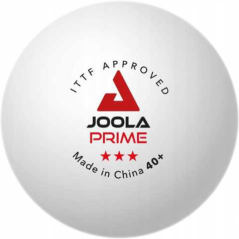 Мячи для настольного тенниса Joola Prime 40+ White ITTF 6 шт (40031) Киев - изображение 1
