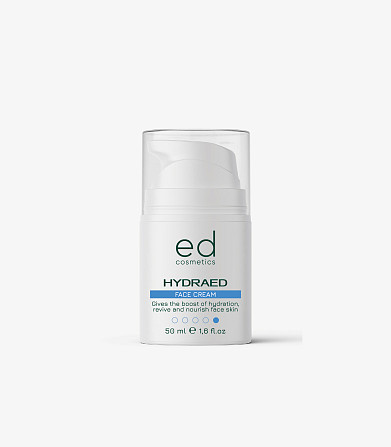 Зволожуючий крем для обличчя HYDRATION FACE CREAM ED Cosmetics 50 мл Вінниця - фото 1