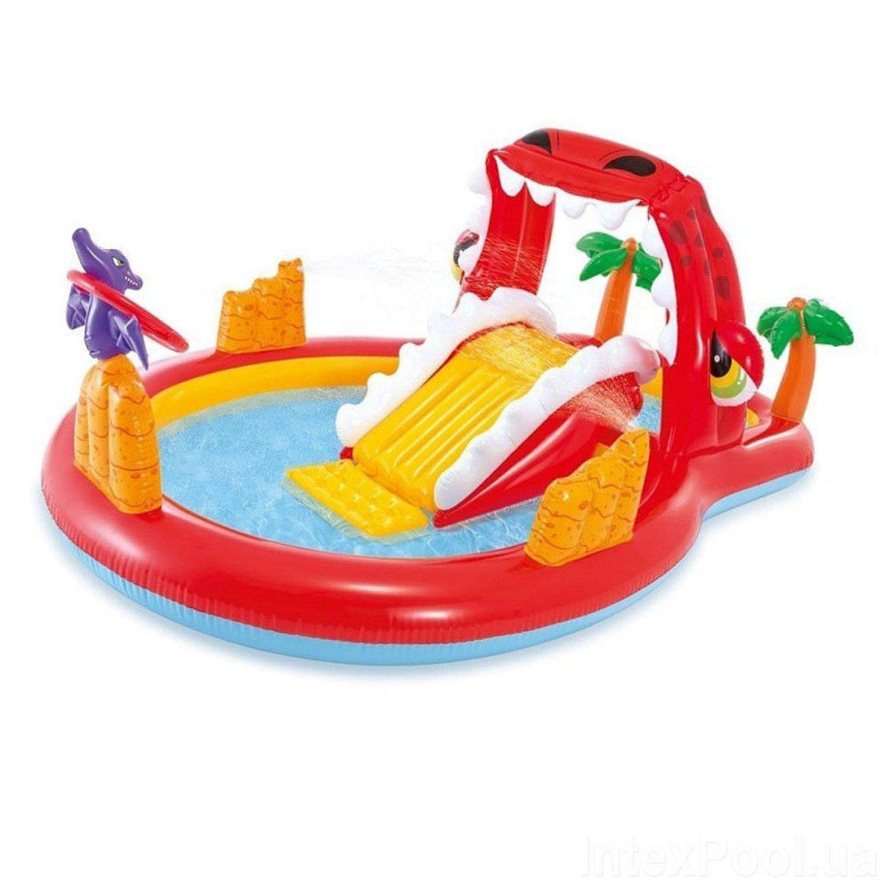 Надувной бассйен с горкой intex 57160 игровой центр 259* 165 см. Киев - изображение 1