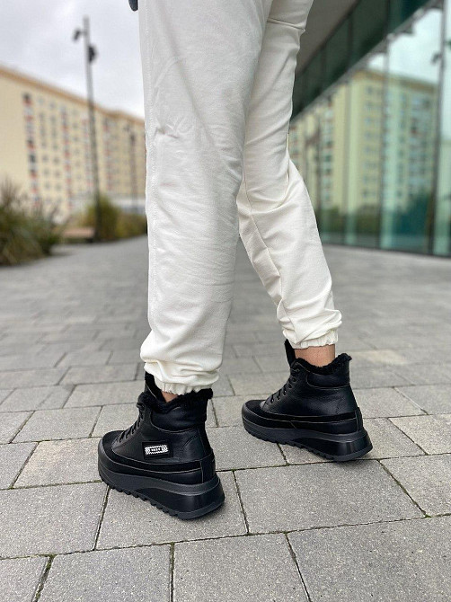 Без бренда Черевики жіночі VLADEKS чорні натуральна шкіра зима 40р.41р. (5185) Коломия - фото 7