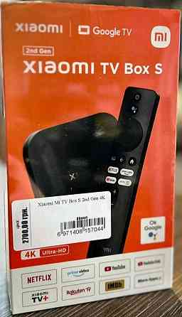 Плеер: Xiaomi Mi TV Box S 2nd Gen 4K. Киев
