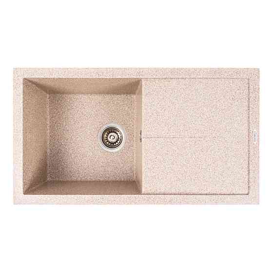 VALESO Гранітна мийка для кухні VALESO SOLID 7843 матова Карамель Коломия
