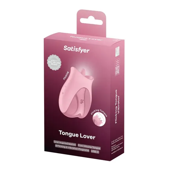 Вібростимулятор для клітора Satisfyer Tongue Lover з язичком Львів