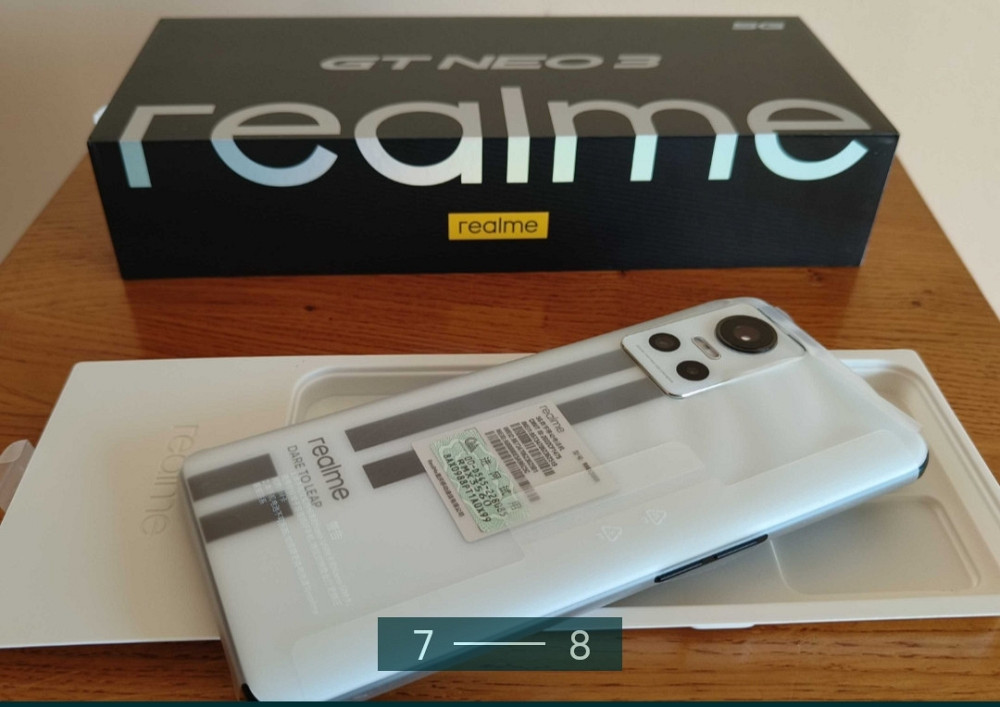 Смартфон Realme GT Neo 3 12/256Gb 80W Global Rom Dimesity 8100. Белый ! Киев - изображение 7