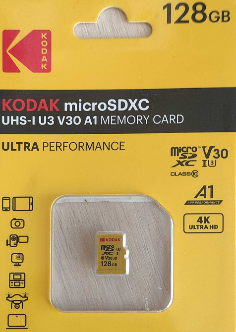 Карта памяти 128гб микро сд для телефона смартфона,регистратора. Киев - изображение 2