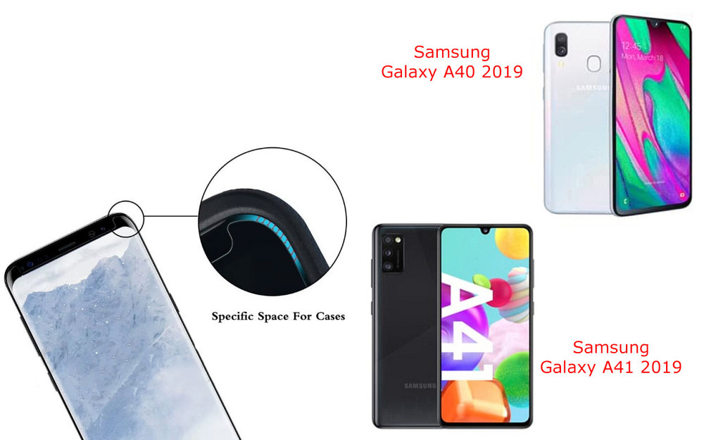 Захисне скло HyperGlass Pro для Samsung Galaxy A40 2019, Galaxy A41 2019 – максимальна чутливість та захист Київ - фото 3