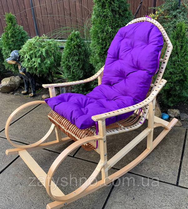 Буковое кресло-качалка Киев - изображение 2