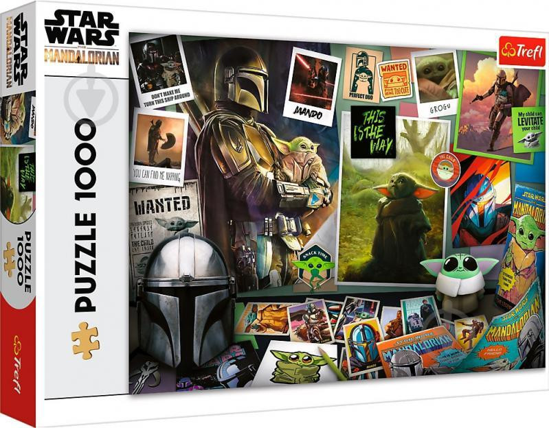 07180 Trefl Пазли "1000" Star Wars Колекція Грогу, шт Київ - фото 1